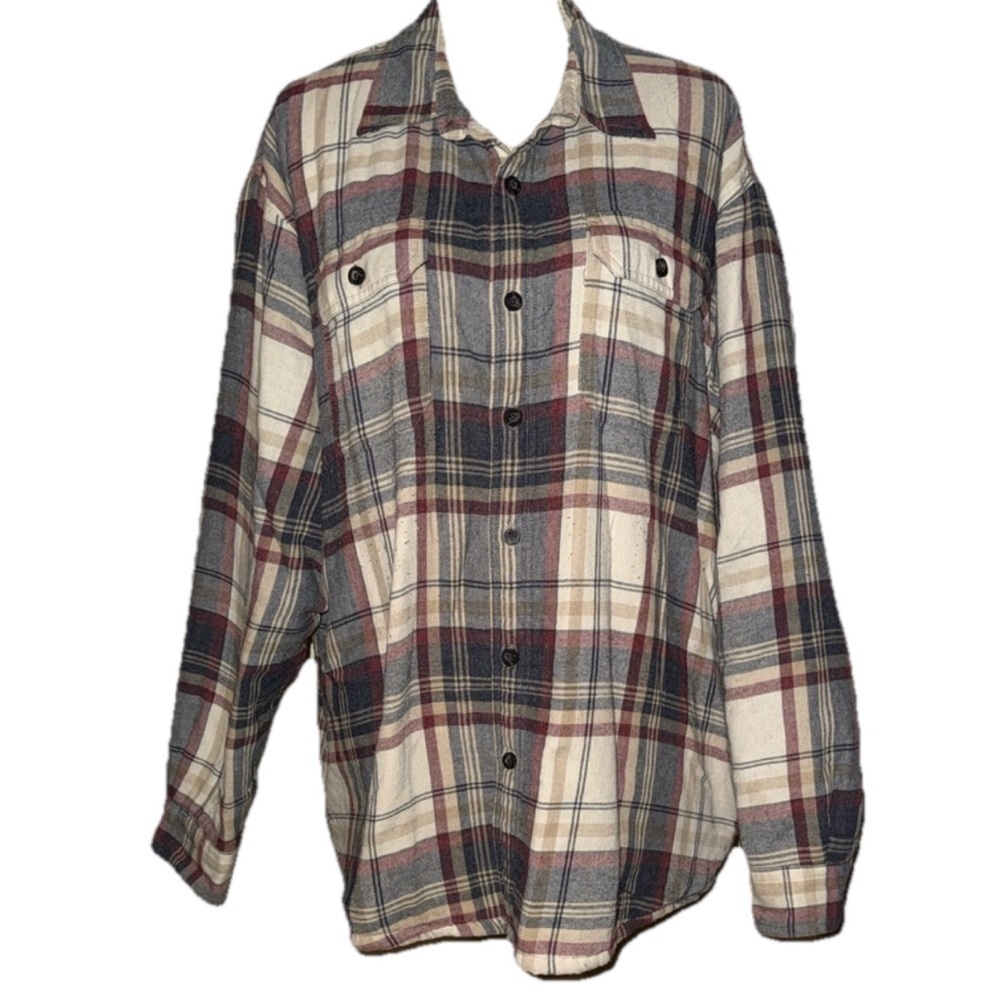 Wrangler Plaid Shirt Jacket XL